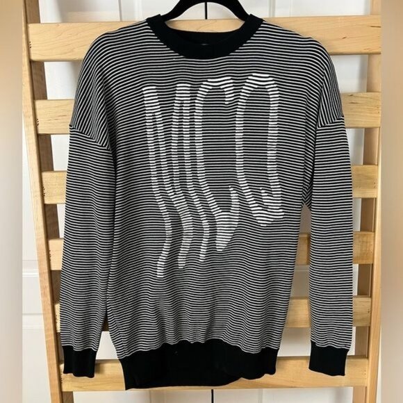 MCQ by Alexander McQueen Striped Sweater oversized XS - Picture 7 of 15
